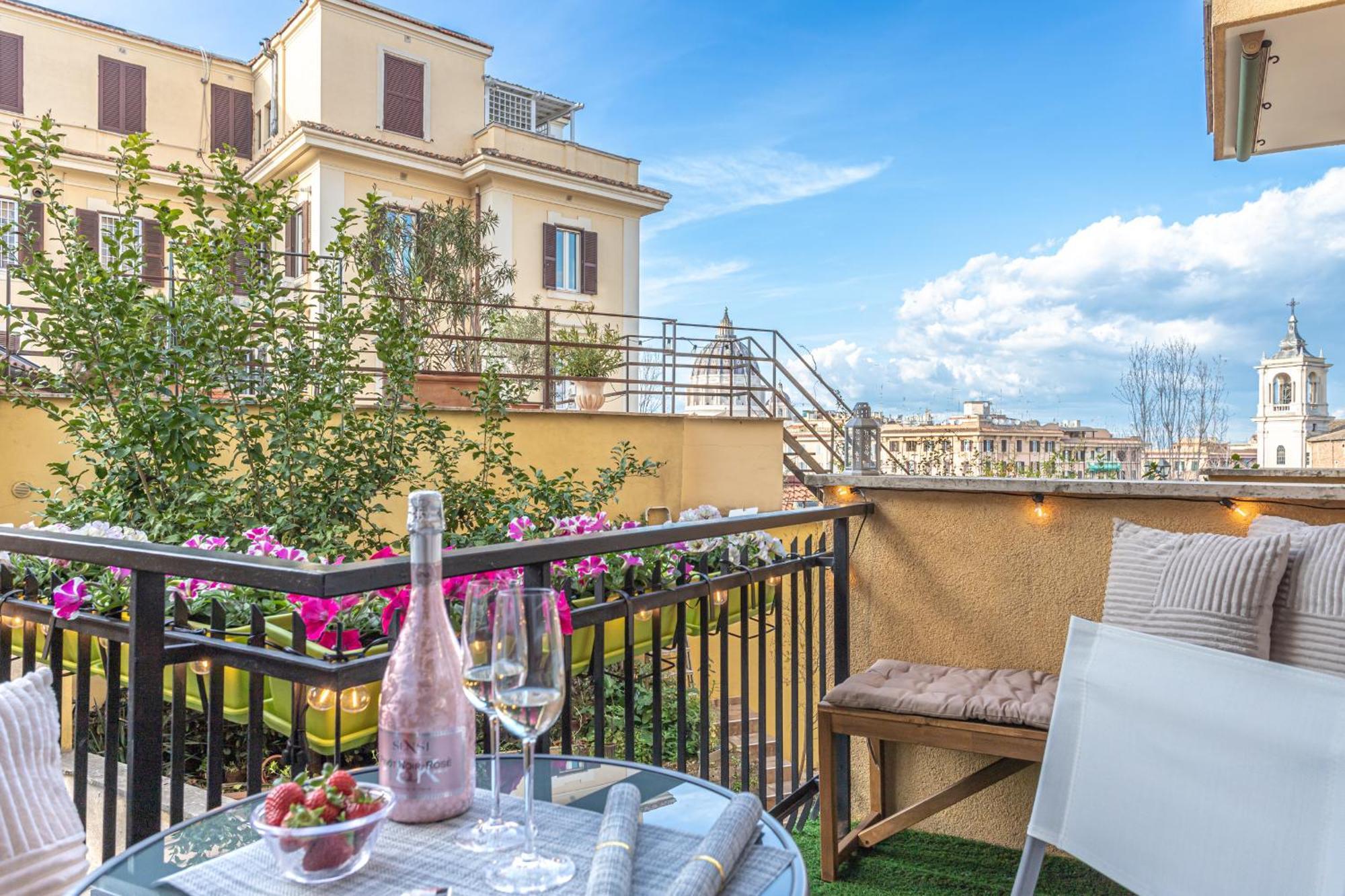 San Pietro Panoramic View Apartment Rome Bagian luar foto