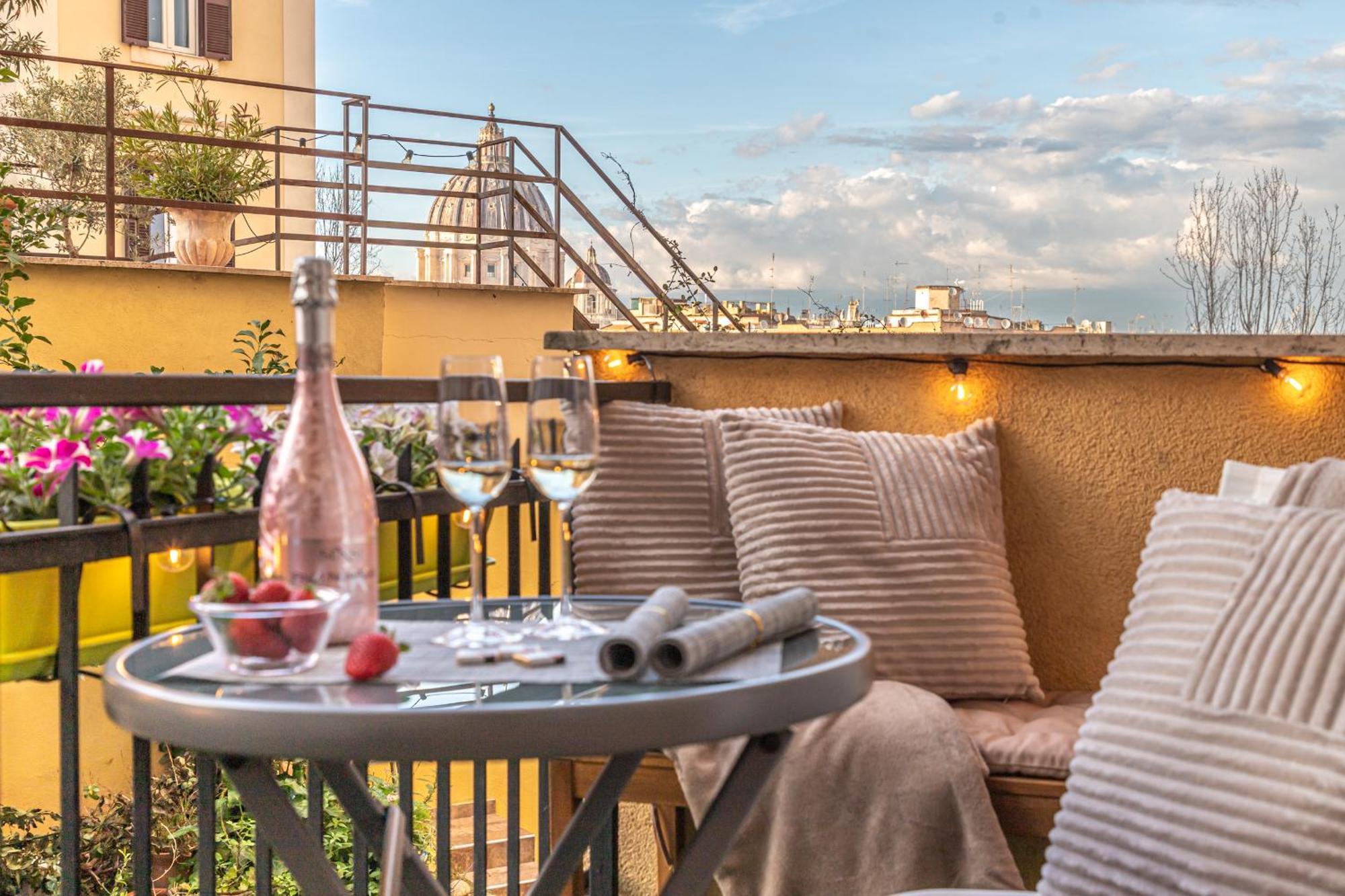 San Pietro Panoramic View Apartment Rome Bagian luar foto