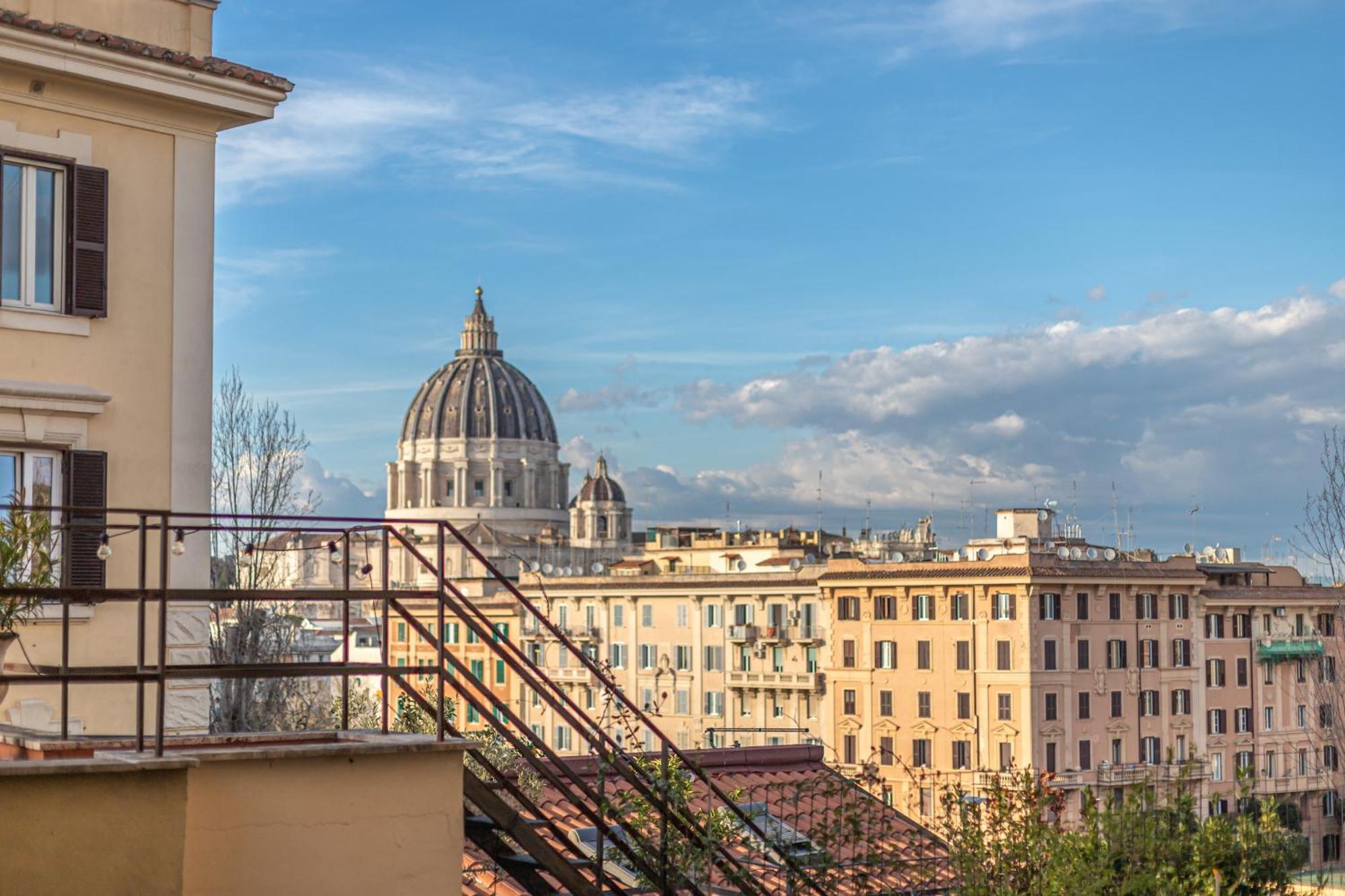 San Pietro Panoramic View Apartment Rome Bagian luar foto